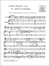 Angelo Casto E Bel. il Duca D'alba - DONIZETTI - Partition - Opéras